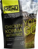 Adventure Menu Chicken Korma with rice