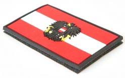 STEINADLER PVC odznak vlajky (AUT) na suchý zip